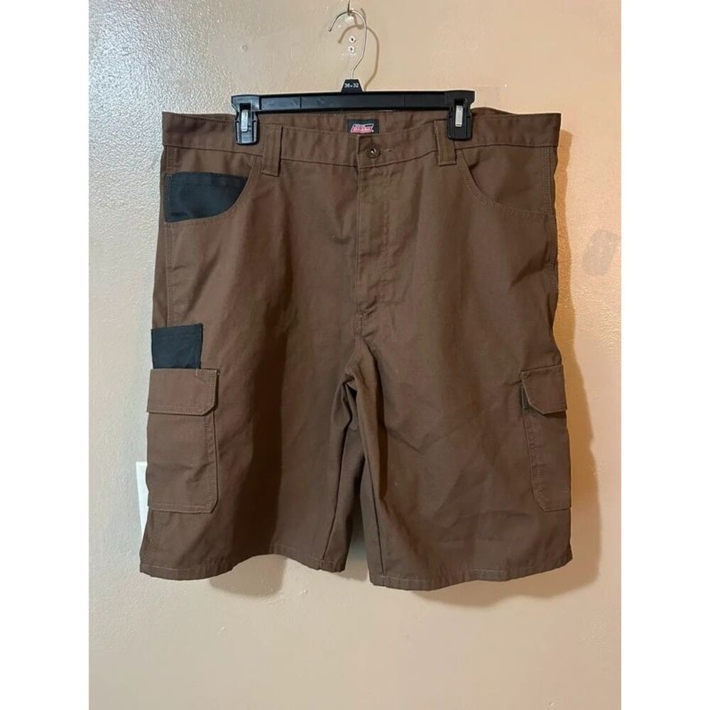 Dickies Brown Cargo Shorts Size 38 Men’s Workwear
